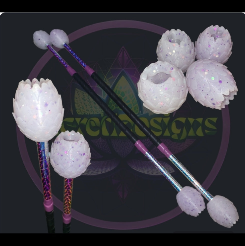 Build your own Dragon Egg Double Staves