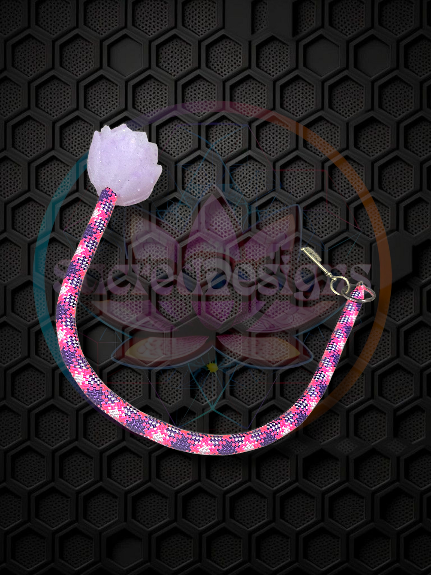 Breathe 🪷 keychain