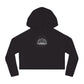 Geometric Flow Artists Cropped Hoodie Sweatshirt