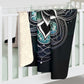Geo Lotus Sherpa Blanket
