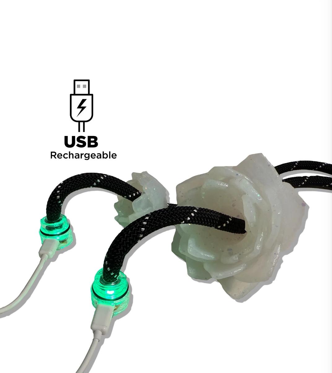 Lotus Poi - Hand poured and Designed from liquid silicone. Each set is poured from scratch