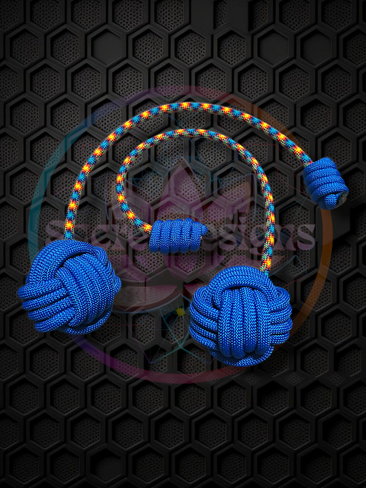 Knøtty Poi (Blue / Tidal)