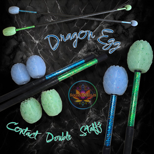 Build your own Dragon Egg Double Contact Staff
