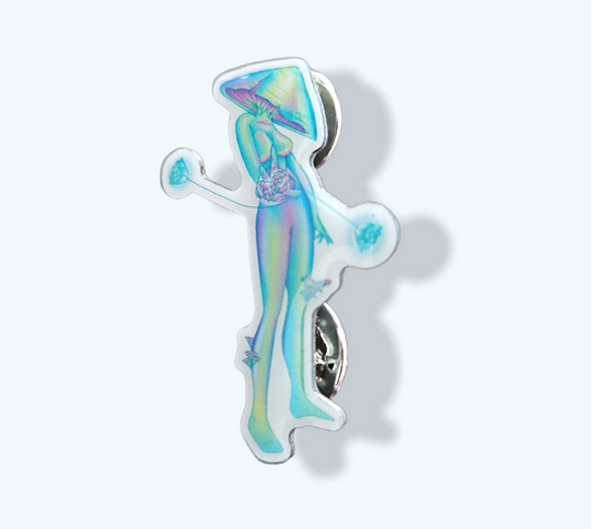 Spiral Lotus Pin