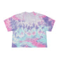 Women's Tie-Dye Sitting Lotus Crop Tee
